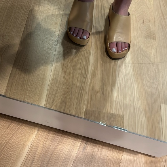 Robert Clergerie platform  sandals. Size 7 1/2.